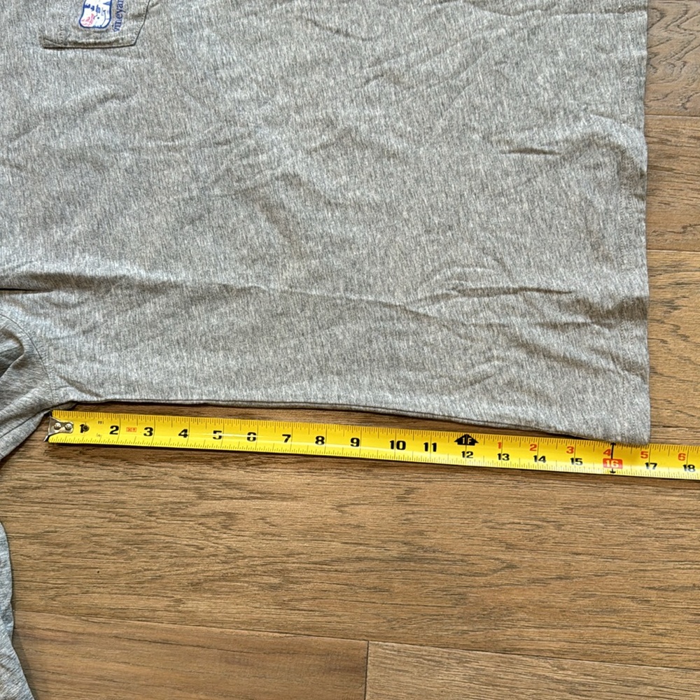 Men’s Small Vineyard Vines Long Sleeve Gray Tee - Picture 8 of 10